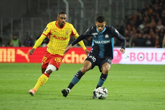 FOOTBALL : RC Lens vs Marseille - Ligue 1 J9 - 25 10 2025 Mason GREENWOOD (Marseille) lors du match RC Lens vs Marseille, Ligue 1 J9, stade Bollaert-Delelis, le 25 octobre 2025 - photo Laurent Sanson PsnewZ  Copyright: xLaurentxSANSONx xPsnewZx