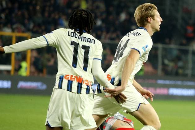 Atalanta Marco Brescianini Goal. 0-1 during the Serie A soccer match between Cremonese and Atalanta at the Giovanni Zini in Cremona, north west Italy - Sabato, Ottobre 25, 2025. - Soccer .  Copyright: xAlbertoxMariani LaPressex