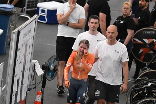 25-10-2025 World Championships Elite Women Track; Giornata 04; 2025, Olanda; Van Belle, Lisa; Santiago Del Cile - Velodromo Penalolen; 