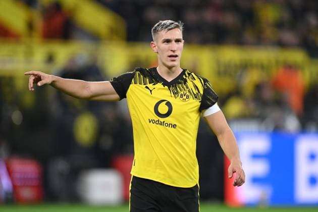 Nico SCHLOTTERBECK (DO) Gestik, gestikuliert, Fussball 1. Bundesliga, 8.Spieltag, matchday8, Borussia Dortmund (DO) - 1. FC Koeln (K) 1-0 am 25.10.2025 in Dortmund Deutschland. UEFA regulations prohibit any use of photographs as image sequences and or quasi-video Â