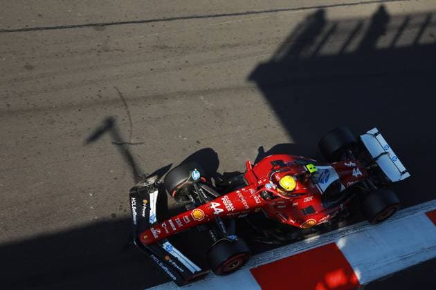F1 Grand Prix of Mexico 2025 - Qualifying Session MEXICO CITY, MEXICO - OCTOBER 25: Lewis Hamilton of Ferrari driving the (44) SF-25 on track during the qualifying session ahead of the F1 Grand Prix of Mexico, at Autodromo Hermanos Rodriguez, in Mexico City, Mexico on October 25, 2025. Daniel Cardenas Anadolu Mexico City Mexico. Editorial use only. Please get in touch for any other usage.  Copyright: x2025xAnadoluxDanielxCardenasx