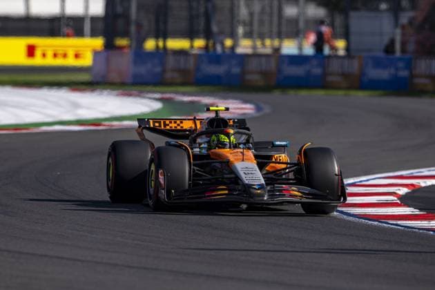 Lando Norris driving McLaren MCL39 during qualifying ahead of the F1 Grand Prix of Mexico at Autodromo Hermanos Rodriguez on October 25, 2025 in Mexico City, Mexico. Copyright: xRichardxCallis SPPx Sportspressphoto_SPR51465