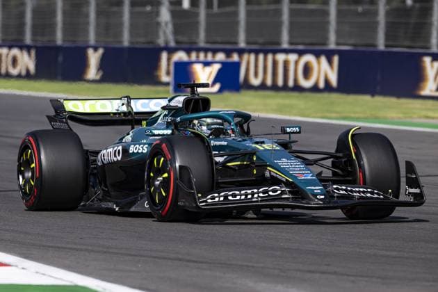 Lance Stroll driving Aston Martin AMR25 during qualifying ahead of the F1 Grand Prix of Mexico at Autodromo Hermanos Rodriguez on October 25, 2025 in Mexico City, Mexico. Copyright: xRichardxCallis SPPx Sportspressphoto_SPR51532