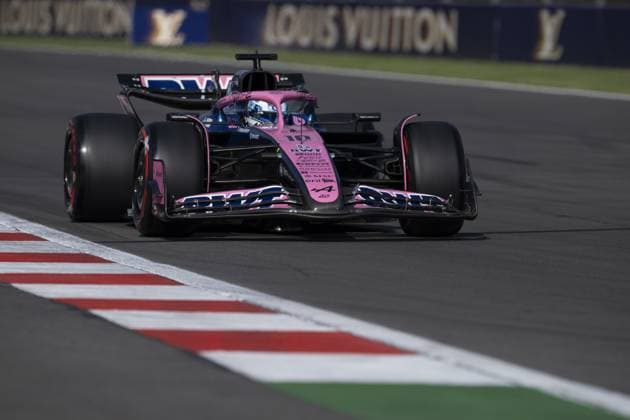 Pierre Gasley driving Alpine A525 during qualifying ahead of the F1 Grand Prix of Mexico at Autodromo Hermanos Rodriguez on October 25, 2025 in Mexico City, Mexico. Copyright: xRichardxCallis SPPx Sportspressphoto_SPR51544