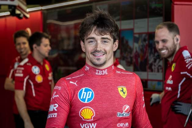 Autodromo Hermanos Rodriguez, Mexico City, Mexico. 25.October.2025; Charles Leclerc of Monaco and Scuderia Ferrari during Free Practice 3 Formula One Mexican Grand Prix  aflo_308221597