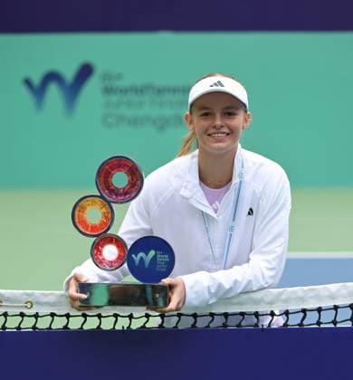 2025 ITF World Tennis Tour Junior Finals Chengdu , China Girls Single Final Jeline Vandromme (BEL) vs. Kristina Penickova (USA) Winner :Jeline Vandromme (BEL)