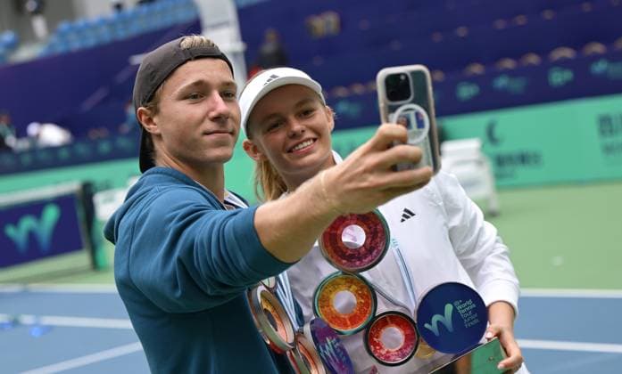 2025 ITF World Tennis Tour Junior Finals Chengdu , China Girls Single Champion Jeline Vandromme (BEL) Boys Single Champion Max Schoenhaus (GER)
