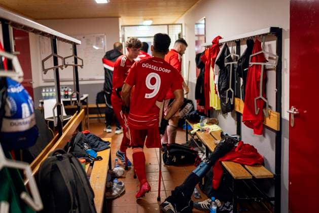 Düsseldorf, Germany. 25h Oct 2025. Fortuna Düsseldorf - BFC Preussen Berlin Deutsche Amputierten Meisterschaft 25.10.2025