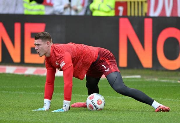 Fussball - 2. Bundesliga - Saison 2025 26 1. FC Kaiserslautern 26.10.2025 Fritz-Walter-Stadion 1. FC Kaiserslautern (fck) - 1. FC Nürnberg (fcn) Torwart Julian KRAHL (1. FC Kaiserslautern) 1. FC Kaiserslautern