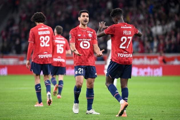 LOSC Lille v FC Metz - Ligue 1 McDonald s 2025 2026 21 Benjamin ANDRE (losc) during the Ligue 1 McDonald s match between Lille and Metz at Stade Pierre Mauroy on October 26, 2025 in Lille, France. Lille France  Copyright: xFEPx 776348170