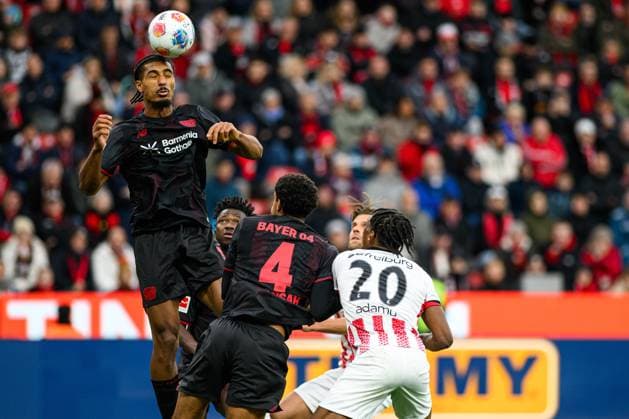LEVERKUSEN, GERMANY - 26 OCTOBER, 2025: Loic Bade - The match of Bundesliga Bayer 04 Leverkusen vs SC Freiburg at BayArena.  Copyright: xVitaliixKliuievx