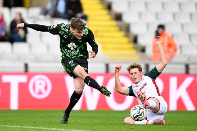 Cercle Brugge v SV Zulte Waregem - Jupiler Pro League BRUGGE, BELGIUM - OCTOBER 26 : Gerkens Pieter midfielder of Cercle Brugge during the Jupiler Pro League match between Cercle Brugge and SV Zulte Waregem on October 26, 2025 in Brugge, Belgium, 26 10 2025 Brugge Belgium  Copyright: xJanxDexMeuleneirx