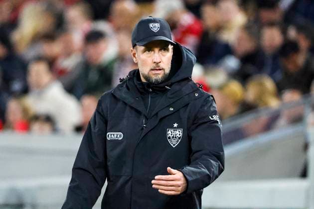 Sebastian Hoeneß, Hoeness (VfB Stuttgart, Trainer) , Deutschland, Fussball, 1. Bundesliga, 8.Spieltag, 2025 2026, VfB Stuttgart vs. 1.FSV Mainz 05, 26.10.2025, MHP Arena, Stuttgart, Deutschland Stuttgart MHP Arena Baden-Württemberg Deutschland Copyright: xGrantxHubbsx