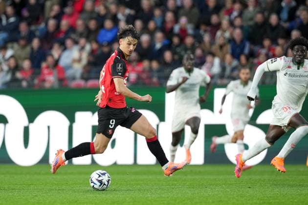 Stade Rennais FC v OGC Nice - Ligue 1 McDonald s 2025 2026 09 Esteban LEPAUL (srfc) during the Ligue 1 McDonald s match between Rennes and Nice at Roazhon Park on October 26, 2025 in Rennes, France. Rennes France  Copyright: xFEPx 776348174