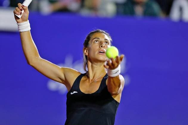 RECORD DATE NOT STATED WTA, Tennis Damen QUERETARO OPEN 125 WTA QUERETARO OPEN 125 BEJLEK VS COLMEGNA 25102025 QUERETARO, QUERETARO, MEXICO. Action photo of italian Martina Colmegna during day 6 of the WTA Queretaro Open 125, held a the Club Campestre de Queretaro against czech Sara Bejlek italian Martina Colmegna. Foto de accion de la de la italiana Martina Colmegna, durante el dia 3 del WTA Queretaro Open 125, celebrado en el Club Campestre de Queretaro en contra de la chequia Sara Bejlek. PHOTO BY IMAGENSHOP AGENCIA FOTOGRAFICA QUERETARO QUERETARO MEXICO Copyright: xIMAGENSHOPxAGENCIAxFOTOGRAFICAx