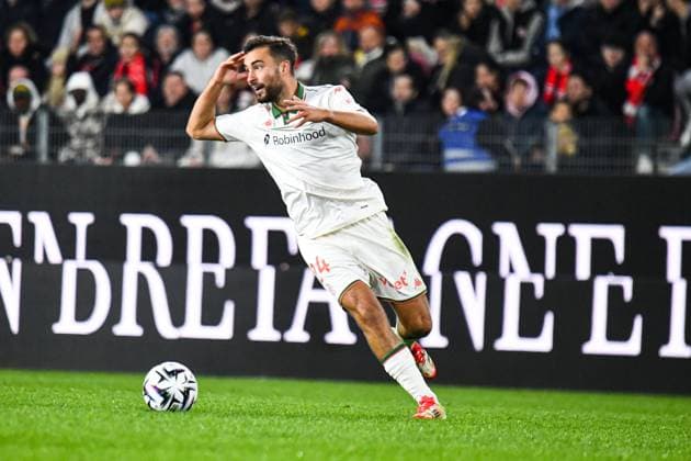 FOOTBALL : Stade Rennais vs OGC Nice - Ligue 1 - JournÃ e 9 - 26 10 2025 Charles Vanhoutte (OGC Nice) RennesFrance  Copyright: xBaptistexAutissierx