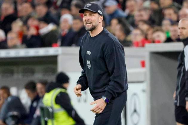 Sebastian Hoeneß, Hoeness (VfB Stuttgart, Trainer) , Deutschland, Fussball, 1. Bundesliga, 8.Spieltag, 2025 2026, VfB Stuttgart vs. 1.FSV Mainz 05, 26.10.2025, MHP Arena, Stuttgart, Deutschland Stuttgart MHP Arena Baden-Württemberg Deutschland Copyright: xGrantxHubbsx