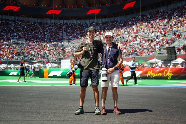 F1 - MEXICO CITY GRAND PRIX 2025 VINCENT Antonin & Gilles at the Foro Sol during the 2025 Formula 1 Mexico City Grand Prix, 20th round of the 2025 FIA Formula One World Championship, WM, Weltmeisterschaft from October 24 to 26, 2025 on the Autodromo Hermanos Rodriguez, in Mexico City, Mexico - Mexico CityMexico  Copyright: xFLORENTxGOODENx