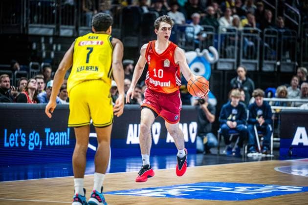 Basketball Berlin 26.10.2025 Saison 2025 2026 easyCredit BBL 1. Bundesliga Männer, Herren Alba Berlin - FC Bayern München Basketball Justinian Jessup (München, No.10)