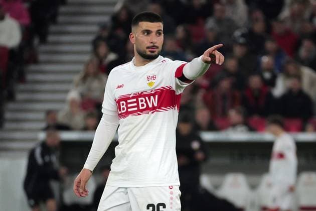 26.10.25 VfB Stuttgart - 1. FSV Mainz 05 Deutschland, Stuttgart, 26.10.2025, Fussball, Bundesliga, Saison 2025 2026, VfB Stuttgart - 1. FSV Mainz 05:Deniz Undav VfB Stuttgart .
