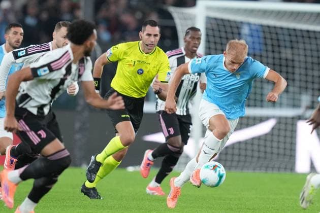 Lazio™s Gustav Isaksen during the Serie A EniLive soccer match between Lazio and Juventus at the Rome s Olympic stadium, Italy - Sunday October 26, 2025 - Soccer ( Photo by Alfredo Falcone LaPresse )  Copyright: xAlfredoxFalcone LaPressex