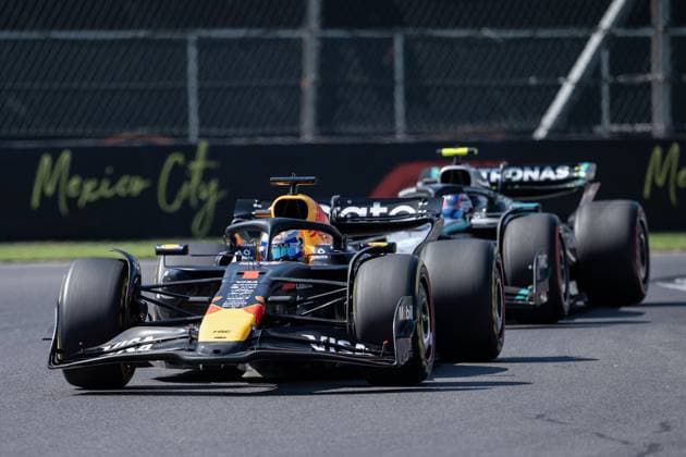 Max Verstappen driving Red Bull Racing RB21 during F1 Grand Prix of Mexico at Autodromo Hermanos Rodriguez on October 26, 2025 in Mexico City, Mexico. Copyright: xRichardxCallis SPPx Sportspressphoto_SPR52132