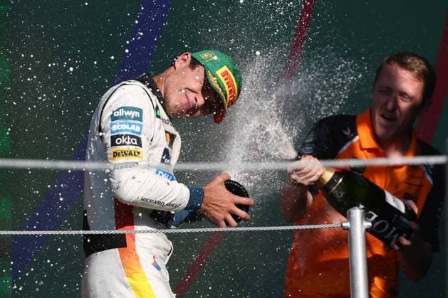 F1 Grand Prix Of Mexico City 2025 Lando Norris of McLaren after the Formula 1 Grand Prix of Mexico City at Autodromo Hermanos Rodriguez in Mexico City, Mexico on October 26, 2025. Mexico City Mexico  Copyright: xJakubxPorzyckix originalFilename:porzycki-f1grandp251026_npb0B.jpg