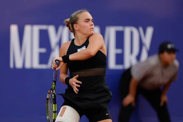 WTA, Tennis Damen QUERETARO OPEN 125 WTA QUERETARO OPEN 125 BEJLEK VS SCOTT 26102025 QUERETARO, QUERETARO, MEXICO. Action photo of czech Sara Bejlek, champion of the tournanent during day 6 of the WTA Queretaro Open 125, held a the Club Campestre de Queretaro against Katrina Scott of the USA. Foto de accion de la chequia Sara Bejlek, campena del torneo durante el dia 6 del WTA Queretaro Open 125, celebrado en el Club Campestre de Queretaro en contra de Katrina Scott de Estados Unidos. PHOTO BY IMAGENSHOP AGENCIA FOTOGRAFICA QUERETARO QUERETARO MEXICO Copyright: xIMAGENSHOPxAGENCIAxFOTOGRAFICAx