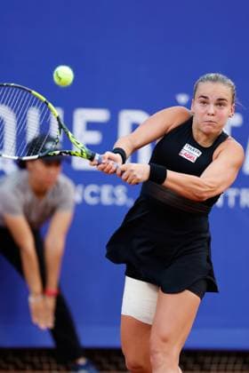 WTA, Tennis Damen QUERETARO OPEN 125 WTA QUERETARO OPEN 125 BEJLEK VS SCOTT 26102025 QUERETARO, QUERETARO, MEXICO. Action photo of czech Sara Bejlek, champion of the tournanent during day 6 of the WTA Queretaro Open 125, held a the Club Campestre de Queretaro against Katrina Scott of the USA. Foto de accion de la chequia Sara Bejlek, campena del torneo durante el dia 6 del WTA Queretaro Open 125, celebrado en el Club Campestre de Queretaro en contra de Katrina Scott de Estados Unidos. PHOTO BY IMAGENSHOP AGENCIA FOTOGRAFICA QUERETARO QUERETARO MEXICO Copyright: xIMAGENSHOPxAGENCIAxFOTOGRAFICAx