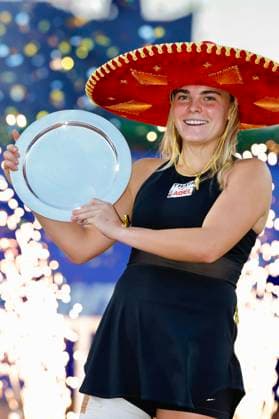WTA, Tennis Damen QUERETARO OPEN 125 WTA QUERETARO OPEN 125 BEJLEK VS SCOTT 26102025 QUERETARO, QUERETARO, MEXICO. Action photo of czech Sara Bejlek, champion of the tournanent during day 6 of the WTA Queretaro Open 125, held a the Club Campestre de Queretaro against Katrina Scott of the USA. Foto de accion de la chequia Sara Bejlek, campena del torneo durante el dia 6 del WTA Queretaro Open 125, celebrado en el Club Campestre de Queretaro en contra de Katrina Scott de Estados Unidos. PHOTO BY IMAGENSHOP AGENCIA FOTOGRAFICA QUERETARO QUERETARO MEXICO Copyright: xIMAGENSHOPxAGENCIAxFOTOGRAFICAx
