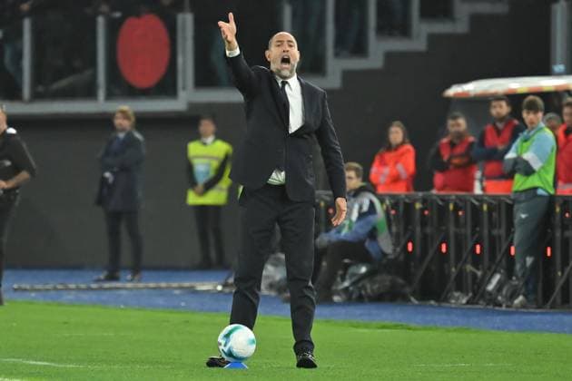 Serie A Enilive match, SS Lazio v FC Juventus in Roma, Italy - 26 Oct 2025 Juventus trainer Igor Tudor reacts during the Serie A Enilive match between SS Lazio v FC Juventus at Olimpico Stadium. Final Score Lazio 1 : 0 Juventus Roma Italy Copyright: xMattiaxVianx xSOPAxImagesx MVian_0726