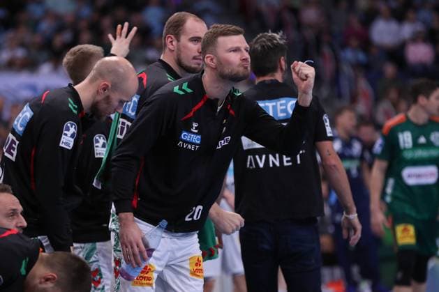 26.10.2025, xgox, Handball - Daikin HBL, TSV Hannover-Burgdorf - SC Magdeburg emspor, v.l. Philipp Weber (Magdeburg, 20) Jubel, Torjubel, jubelt ueber das Tor, celebrate the goal, celebration Hannover