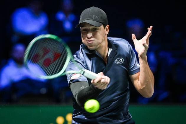 October 27, 2025, Paris, France, France: Luciano DARDERI of Italy during the first day of the Rolex Paris Masters 1000 tennis tournament at La Defense Arena on October 27, 2025 in Nanterre near Paris, France. Paris France - ZUMAm308 20251027_zsp_m308_003 Copyright: xMatthieuxMirvillex