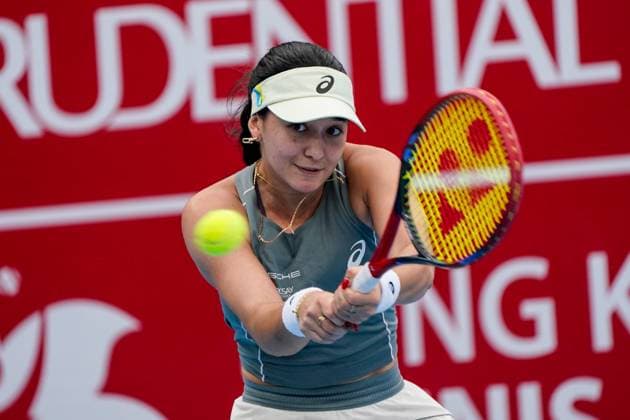Hong Kong Tennis Open - Day 3 German tennis player Eva Lys during a match at the Hong Kong Tennis Open on October 27, 2025 in Hong Kong (Photo by Vernon Yuen Nexpher Images) Hong Kong