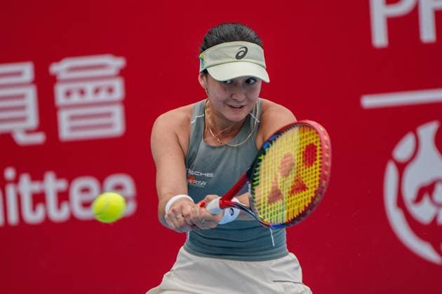 Hong Kong Tennis Open - Day 3 German tennis player Eva Lys during a match at the Hong Kong Tennis Open on October 27, 2025 in Hong Kong (Photo by Vernon Yuen Nexpher Images) Hong Kong