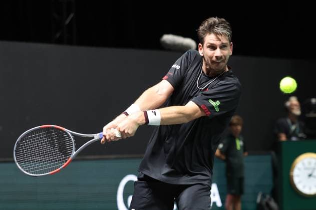 ROLEX PARIS MASTERS TENNIS 2025 Thierry Larret MAXPPP - Nanterre (92) 27 10 2025 Thierry Larret Maxppp. Tennis. Rolex Paris Masters. Paris La Defense, Nanterre (92). Du 25 octobre au 2 novembre 2025. Lundi 27 octobre 2025. Cameron NORRIE (GBR) vs Sebastian BAEZ (ARG) Nanterre (92) PARIS LA DEFENSE ARENA ILE DE FRANCE FRANCE  Copyright: xMAXPPPxThierryxLarretx TLR202510277520 TLR202510277520