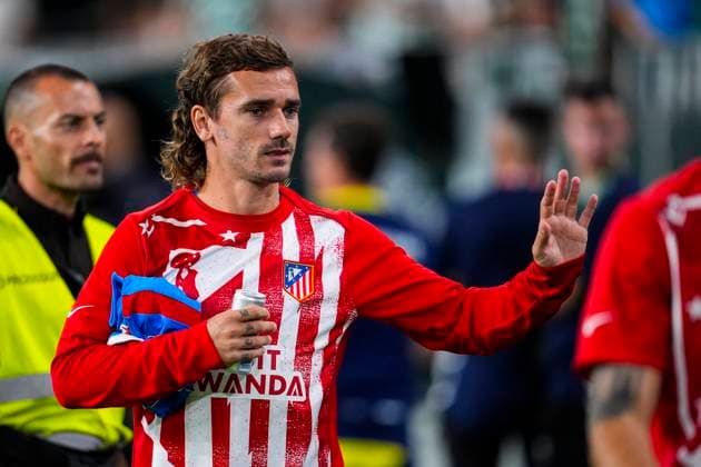 October 27, 2025, Sevilla, Sevilla, SPAIN: Antoine Griezmann of Atletico de Madrid looks on during the Spanish league, LaLiga EA Sports, football match played between Real Betis and Atletico de Madrid at La Cartuja stadium on October 27, 2025, in Sevilla, Spain. Sevilla SPAIN - ZUMAa181 20251027_zaa_a181_050 Copyright: xJoaquinxCorcherox