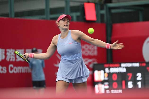 Hong Kong Tennis Open - Day 4 Hungarian tennis player Dalma Galfi during a match at the Hong Kong Tennis Open on October 28, 2025 in Hong Kong. (Photo by Kobe Li Nexpher Images) Hong Kong
