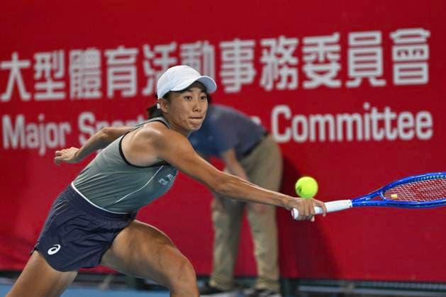 Hong Kong Tennis Open - Day 4 Chinese tennis player Zhang Shuai during a match at the Hong Kong Tennis Open on October 28, 2025 in Hong Kong. (Photo by Kobe Li Nexpher Images) Hong KOng