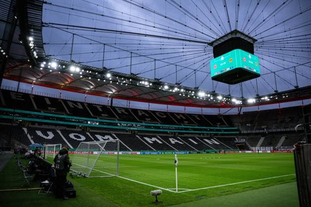 26.10.2025, Fussball, DFB-Pokal, 2.Runde, Saison 2025 2026, Eintracht Frankfurt - Borussia Dortmund, Deutsche-Bank-Park, xRHR-FOTO TKx Copyright: RHR-FOTOx RHR-FOTO TK