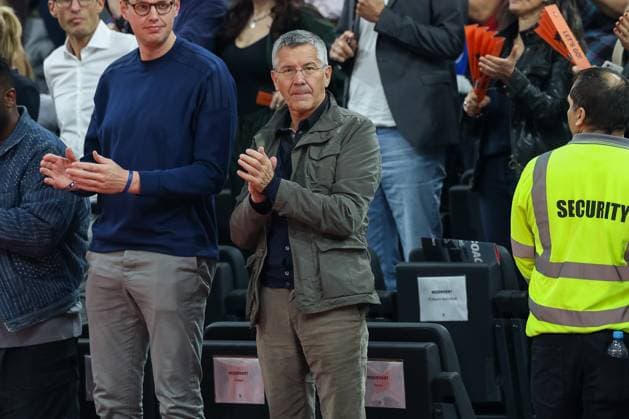 Herbert Hainer (FC Bayern Muenchen, Praesident), GER, FC Bayern Basketball vs. Real Madrid, Basketball, Euroleague, 7. Spieltag, Saison 2025 2026, 28.10.2025, GER, FC Bayern Basketball vs. Real Madrid, Basketball, Euroleague, 7. Spieltag, Saison 2025 2026, 28.10.2025 Muenchen Copyright: xEibner-Pressefoto JennixMaulx EP_JML