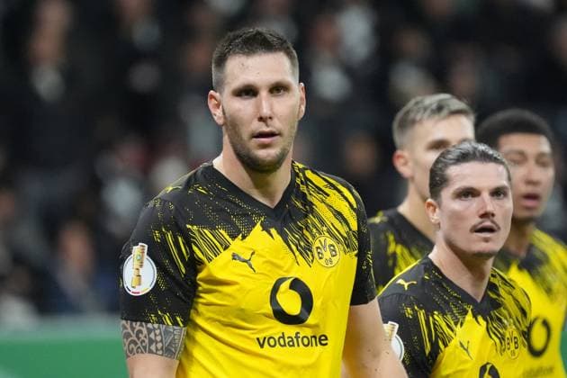 Niklas Süle (Borussia Dortmund, BVB) - Frankfurt 28.10.2025: Eintracht Frankfurt vs. Borussia Dortmund, Deutsche Bank Park, 2. Runde DFB-Pokal