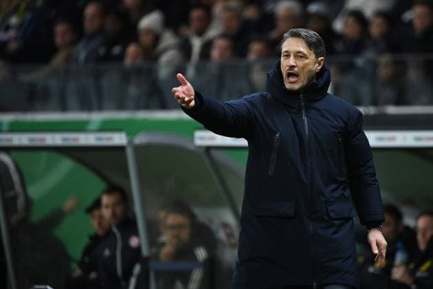 28.10.2025, xjrdrx, Fussball DFB Pokal 2.Runde, Eintracht Frankfurt - Borussia Dortmund v.l. Trainer Niko Kovac (Borussia Dortmund) (DFL DFB REGULATIONS PROHIBIT ANY USE OF PHOTOGRAPHS as IMAGE SEQUENCES and or QUASI-VIDEO) Frankfurt am Main