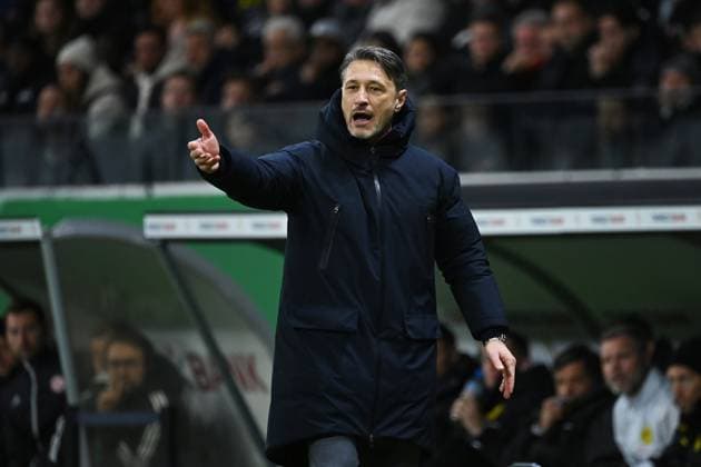 28.10.2025, xjrdrx, Fussball DFB Pokal 2.Runde, Eintracht Frankfurt - Borussia Dortmund v.l. Trainer Niko Kovac (Borussia Dortmund) (DFL DFB REGULATIONS PROHIBIT ANY USE OF PHOTOGRAPHS as IMAGE SEQUENCES and or QUASI-VIDEO) Frankfurt am Main