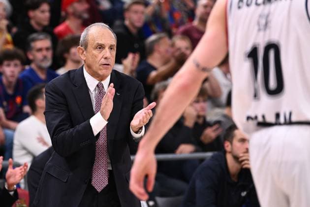 Ettore Messina FC Barcellona - EA7 Emporio Armani Olimpia Milano EuroLeague 2025-26 Barcellona, 28 10 2025 Foto M.Ceretti Ciamillo-Castoria Barcellona  Copyright: xMassimoxCerettix