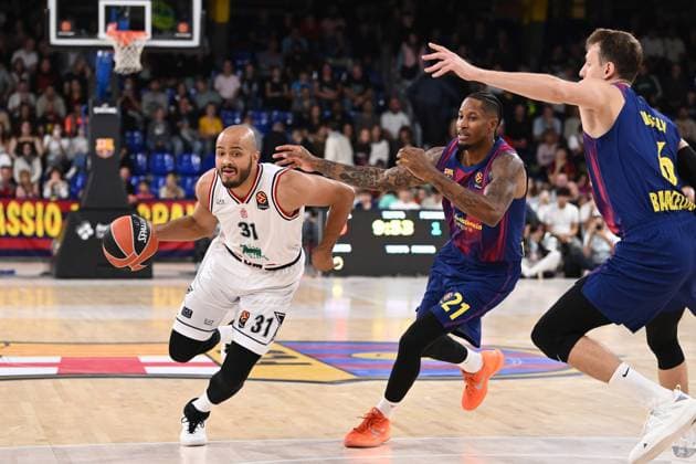 Shavon Shields FC Barcellona - EA7 Emporio Armani Olimpia Milano EuroLeague 2025-26 Barcellona, 28 10 2025 Foto M.Ceretti Ciamillo-Castoria Barcellona  Copyright: xMassimoxCerettix