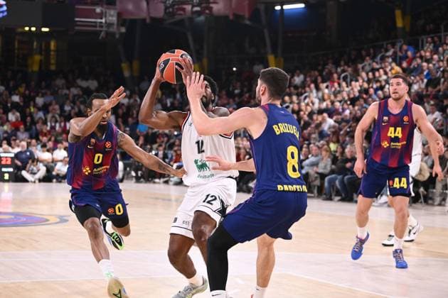 Armoni Brooks FC Barcellona - EA7 Emporio Armani Olimpia Milano EuroLeague 2025-26 Barcellona, 28 10 2025 Foto M.Ceretti Ciamillo-Castoria Barcellona  Copyright: xMassimoxCerettix