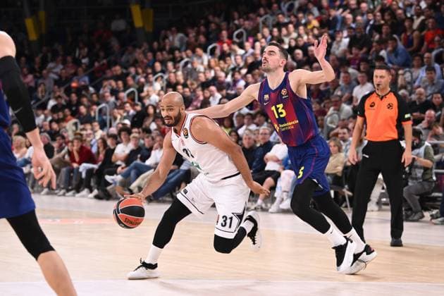 Shavon Shields FC Barcellona - EA7 Emporio Armani Olimpia Milano EuroLeague 2025-26 Barcellona, 28 10 2025 Foto M.Ceretti Ciamillo-Castoria Barcellona  Copyright: xMassimoxCerettix