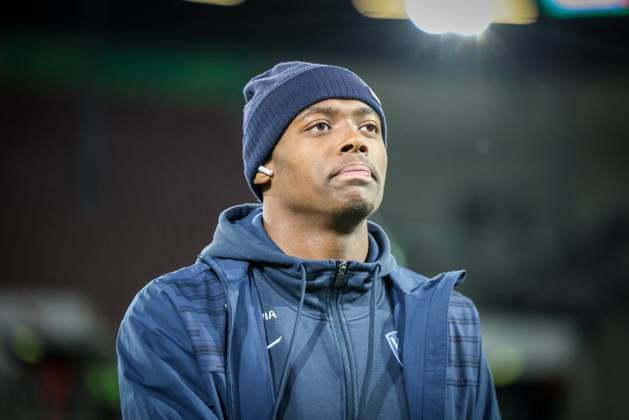 Mathis Clairicia 14 (VfL Bochum), FC Augsburg vs. VfL Bochum 1848, Fussball, Maenner, DFL, DFB-Pokal, Saison 2025 2026, WWK Arena, Zweite Runde, 28.10.2025 Augsburg Bayern Deutschland