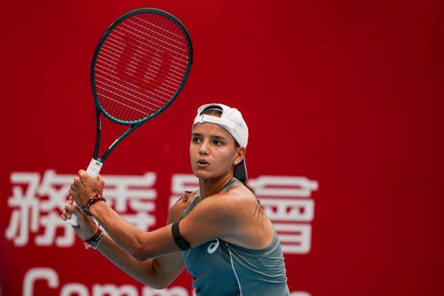 Hong Kong Tennis Open - Day 5 Colombian tennis player Emiliana Arango during a match at the Hong Kong Tennis Open on October 29, 2025 in Hong Kong. (Photo by Vernon Yuen Nexpher Images) Hong Kong